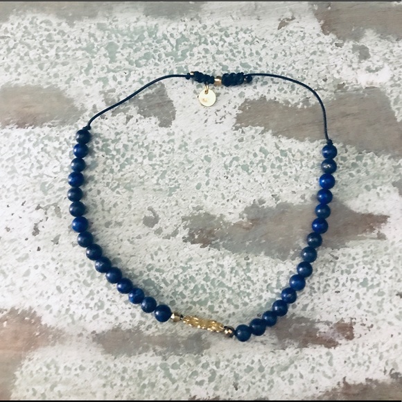 Rustic Cuff Waverly Stone Slider - Navy - Picture 4 of 5